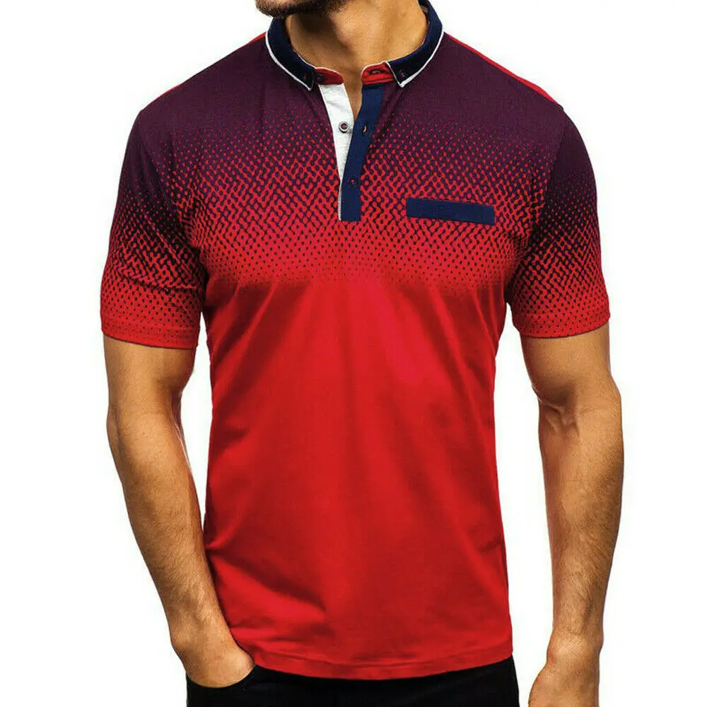 
Hot sale comfortable men/women/unisex casual printing custom Polo shirt Wholesale 