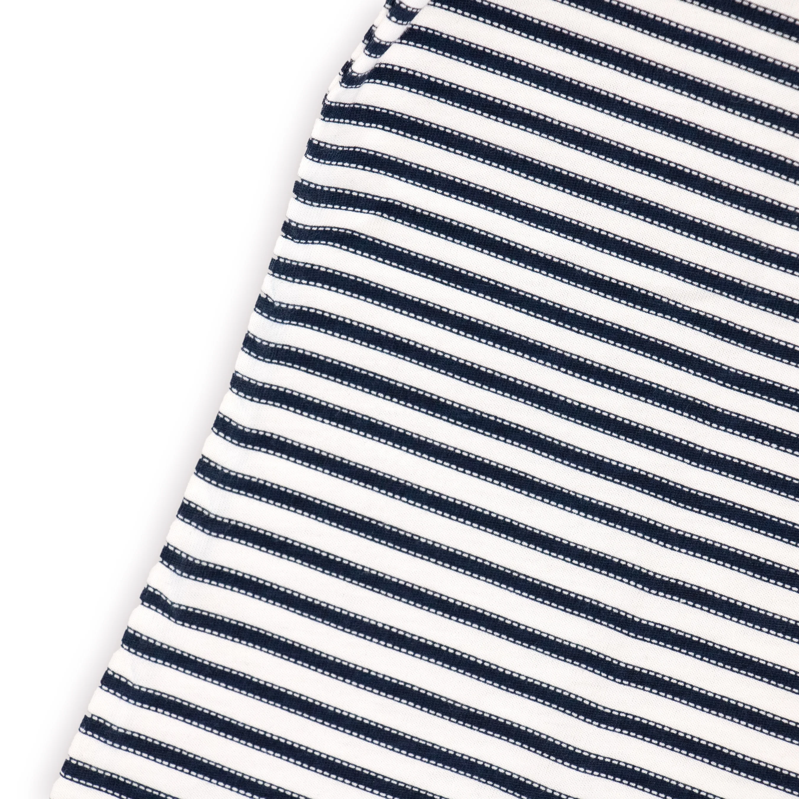 American New Fashion Design Cotton Long Sleeve OEM Custom Oversized Black Strips Print Tshirts for Women