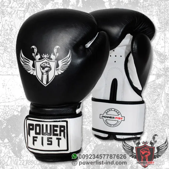BOXING GLOVE - Power Boxing Premier Leather Super Boxing Gloves