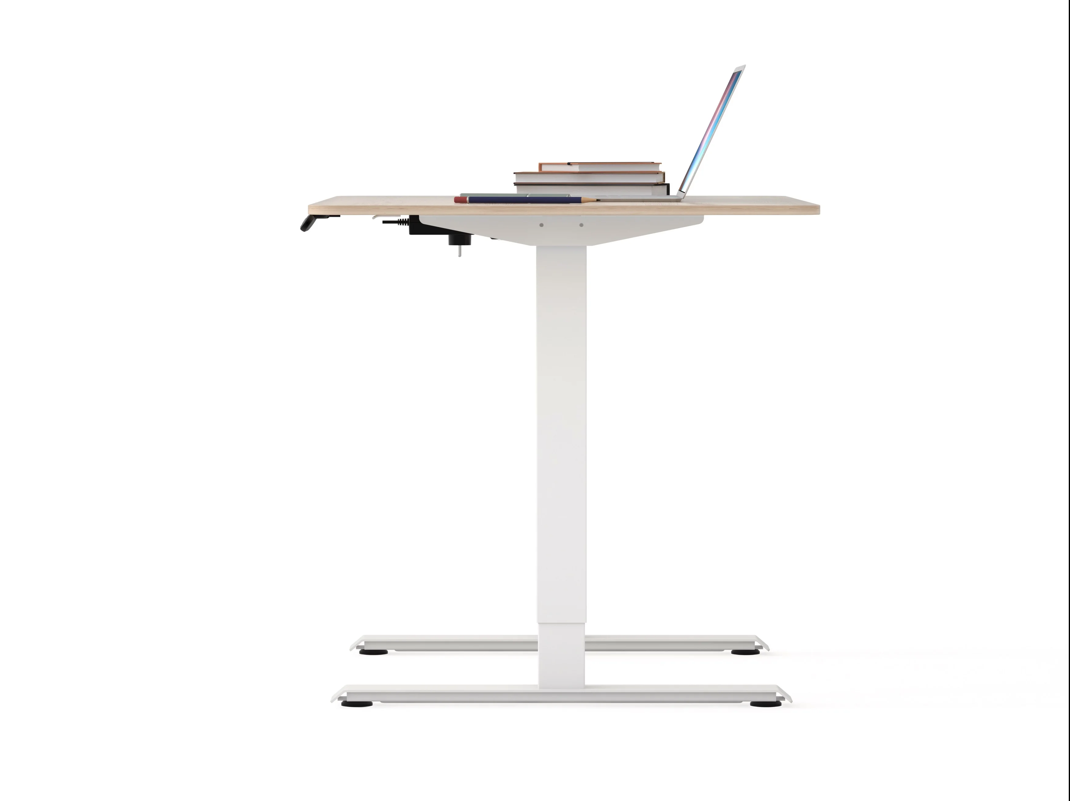 
Kaidi Electrical Height Adjustable Sole Table with KDZT047A Column KDTJ039 Frame KDF006C-3/4 Foot KDBC104+08F Control Box 