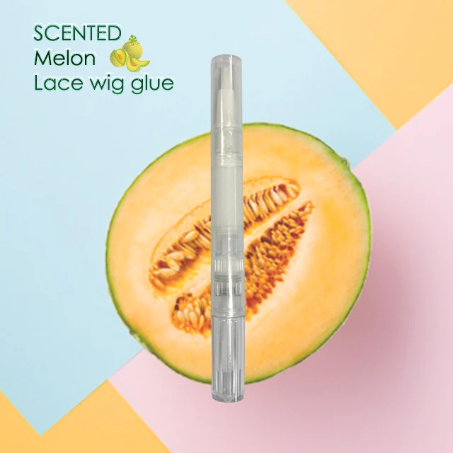 melon lace wig pen / Hot selling new design strong hold waterproof lace wig adhesive glue private label lace glue pen