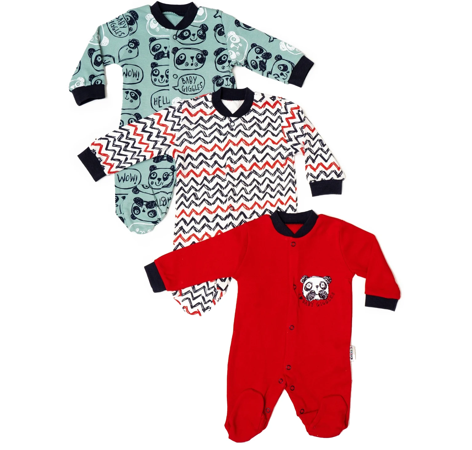 Hot Sale ! Baby Panda One Size Baby Boy Rompers Soft Cotton Baby Clothes By Necix's Brand