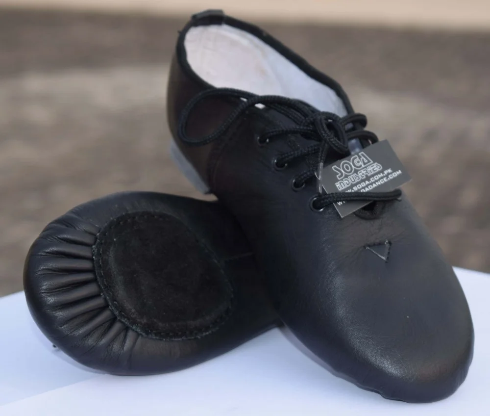 
Best Quality Jazz Shoes Best Seller Jazz Shoes Customer Logo Jazz Shoes Split sole Suede Sole 