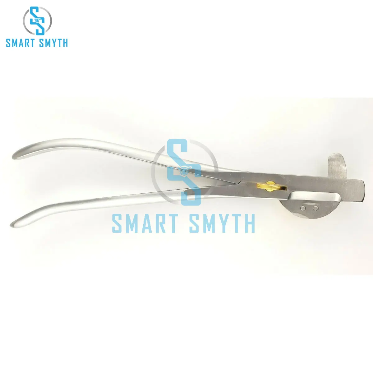 Tail Docking Emasculator 12 Double Crush Castration Veterinary Gold Tip & Key Veterinary Instruments