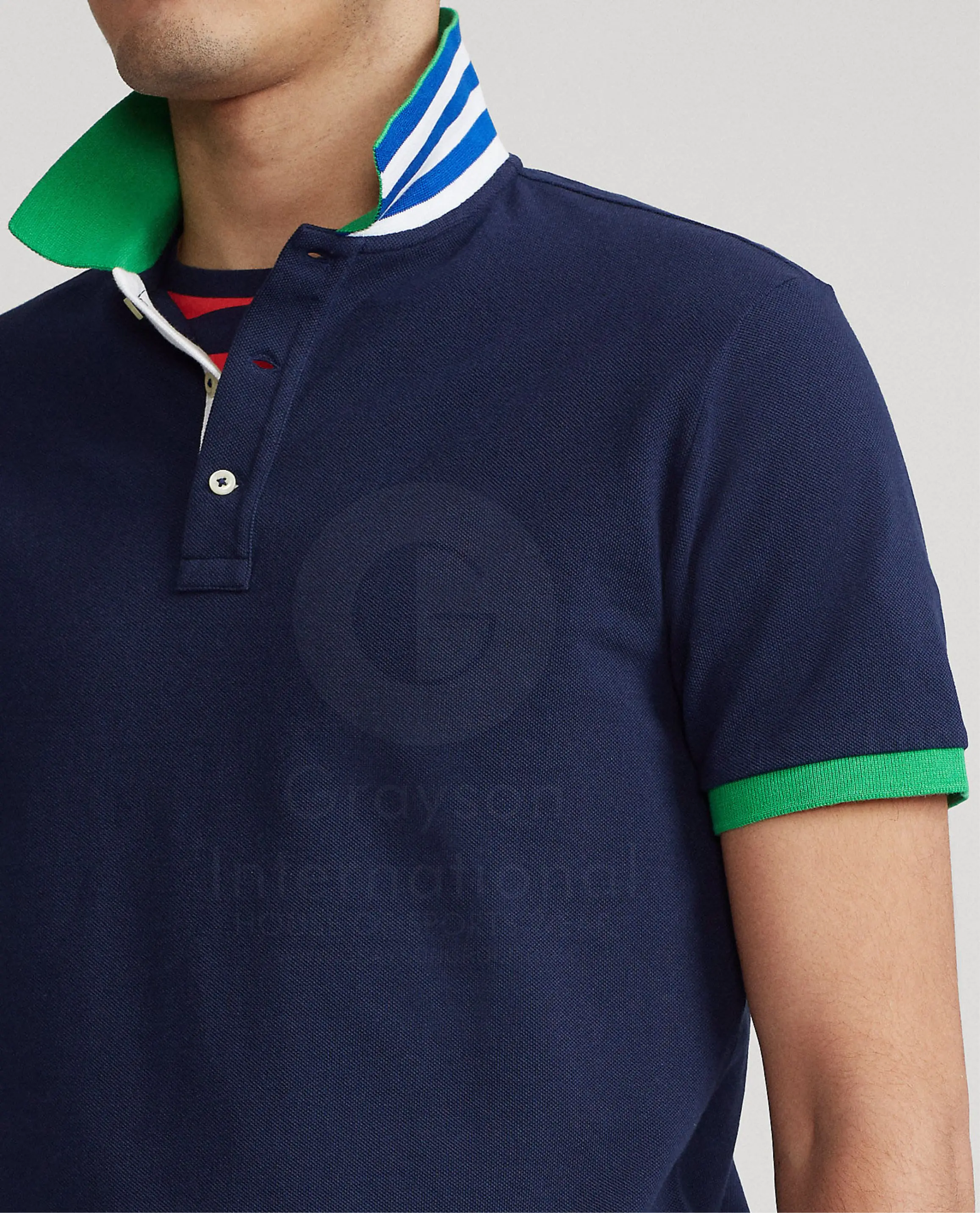 Новый новейший дизайн низкая цена популярная летняя хлопковая рубашка поло из полиэстера от Grayson International