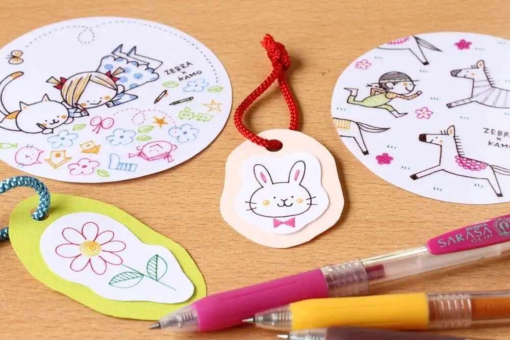 Zebra Sarasa Clip 0.7 Gel Ink Ballpoint pen 3 Color Set JJB15-3CA Made in Japan