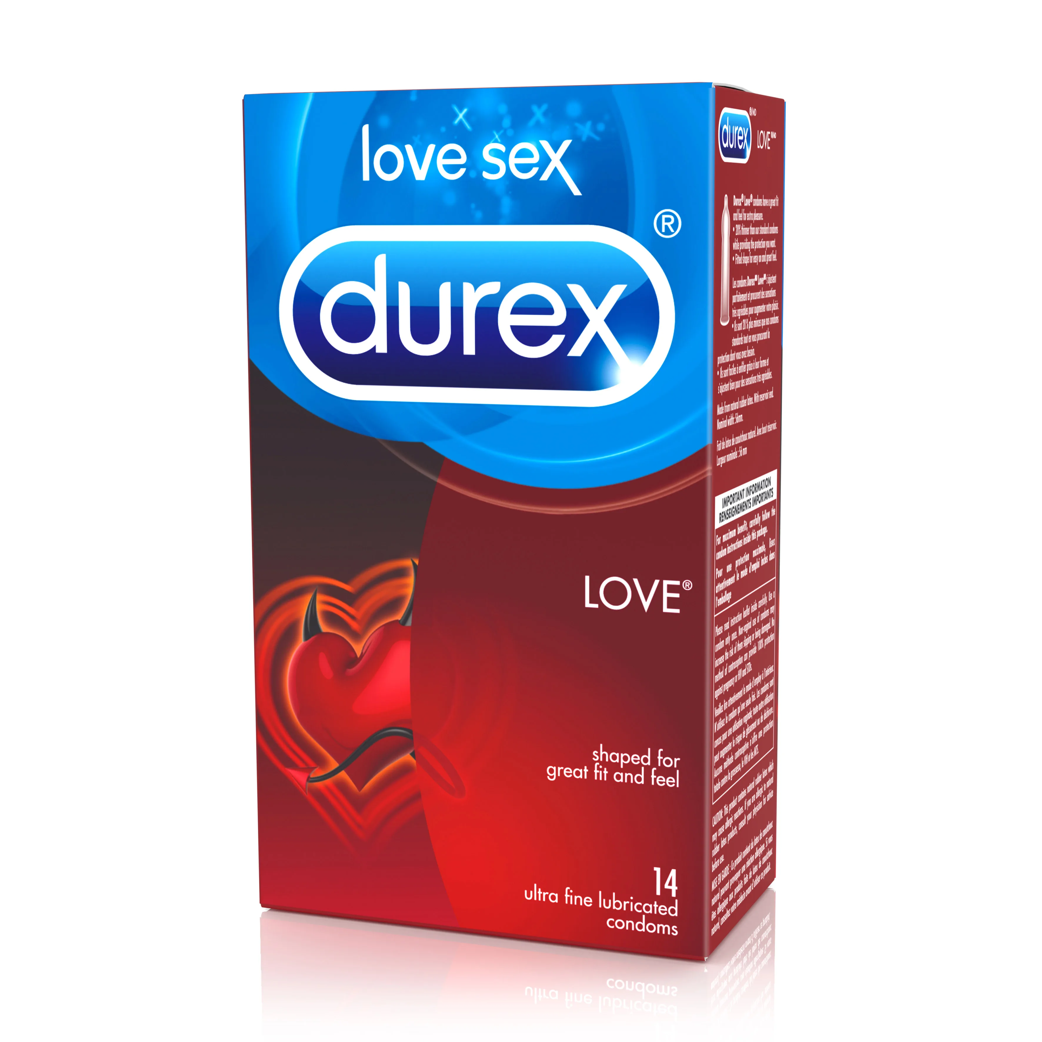 Natural latex durex rubber condom for sale worldwide
