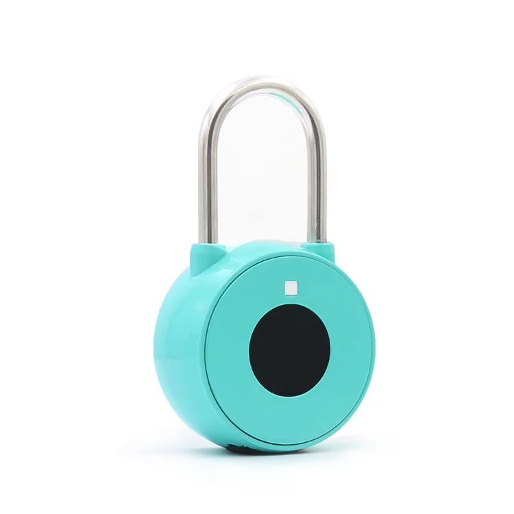 Smart Pad Lock Blue Tooth Intelligent Fingerprint Portable Padlock Security Safety Padlock for Suitcase and Bag