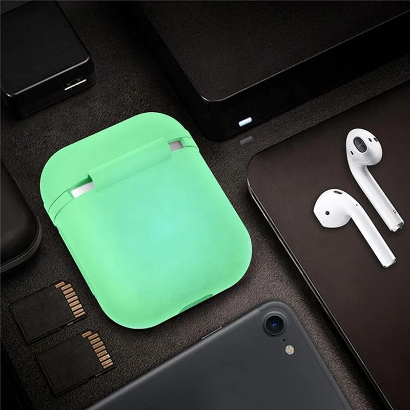 New Luminous Case Glow in the Dark Protective Silicon Cover Case for Air-pods
