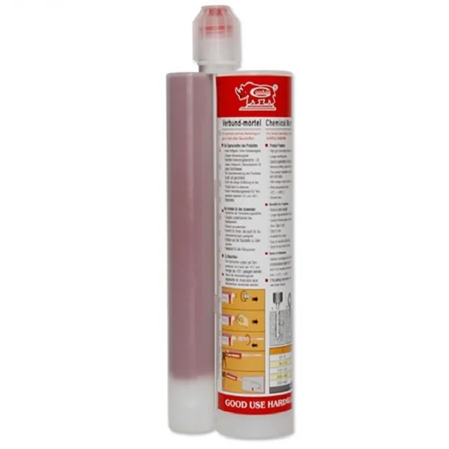Pure injection epoxy resin glue for anchor bolts fixing