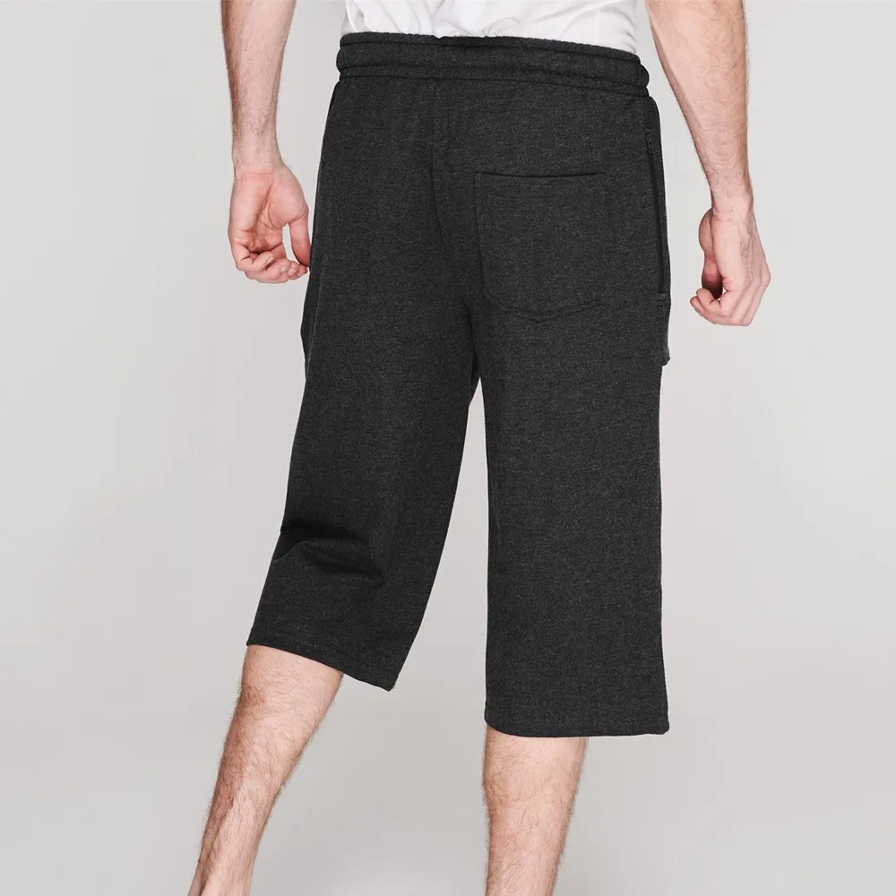 oggers Sweatpants Mens 2 in 1 Skinny Pants Short Leggings Double layer Sportswear Male Gyms Fitness Built-in pocket Track Short