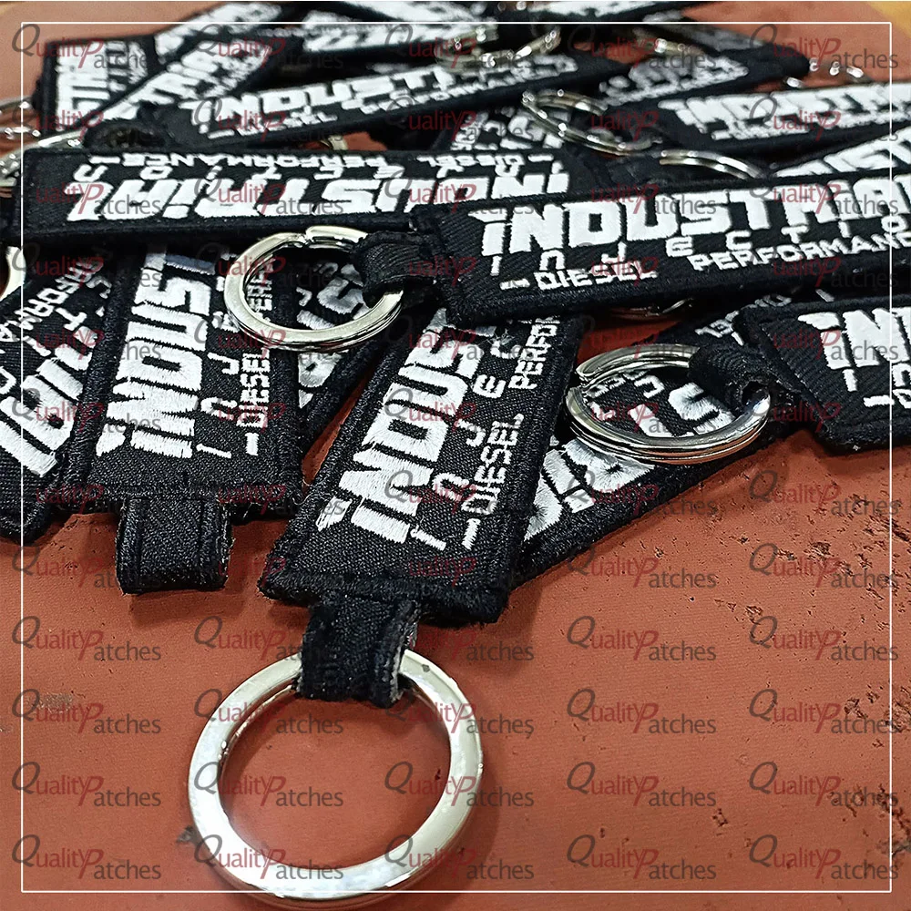 Quality Patches Custom Embroidered Keychains Made in Pakistan Top Quality Patch Supplier