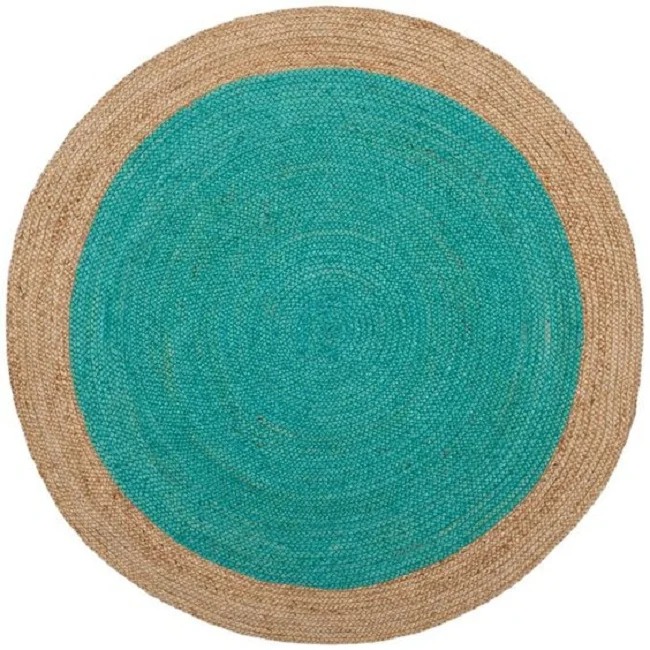 Custom Made Living Room Rug Wholesale Handwoven Jute Rugs Carpet From Manufacturer