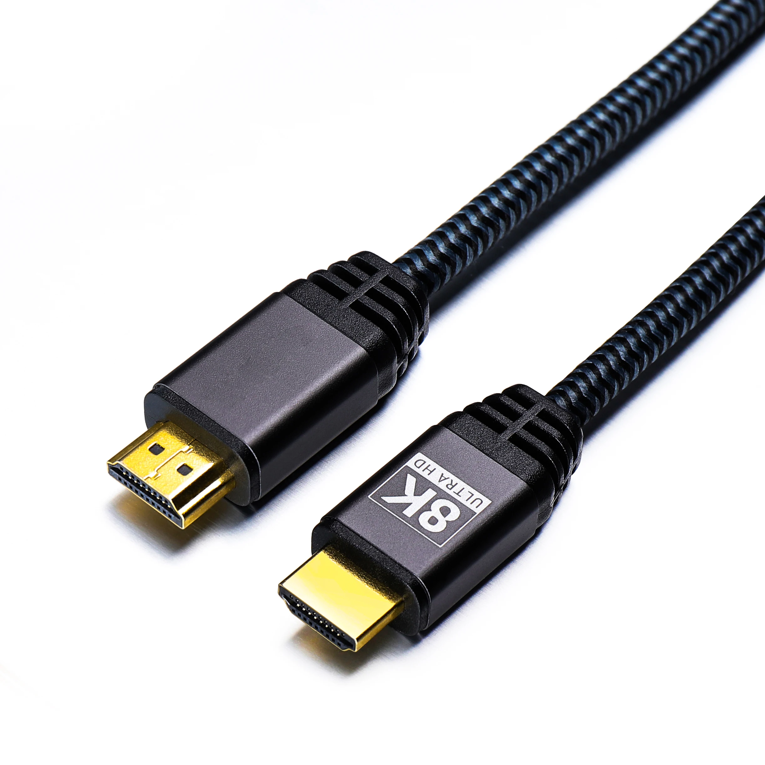 RuiTeng HDMI кабель 8K 48 Гбит/с Заводская поставка со штыревыми соединителями на обоих концах для подключения позолоченный поддержка 3D @ 60