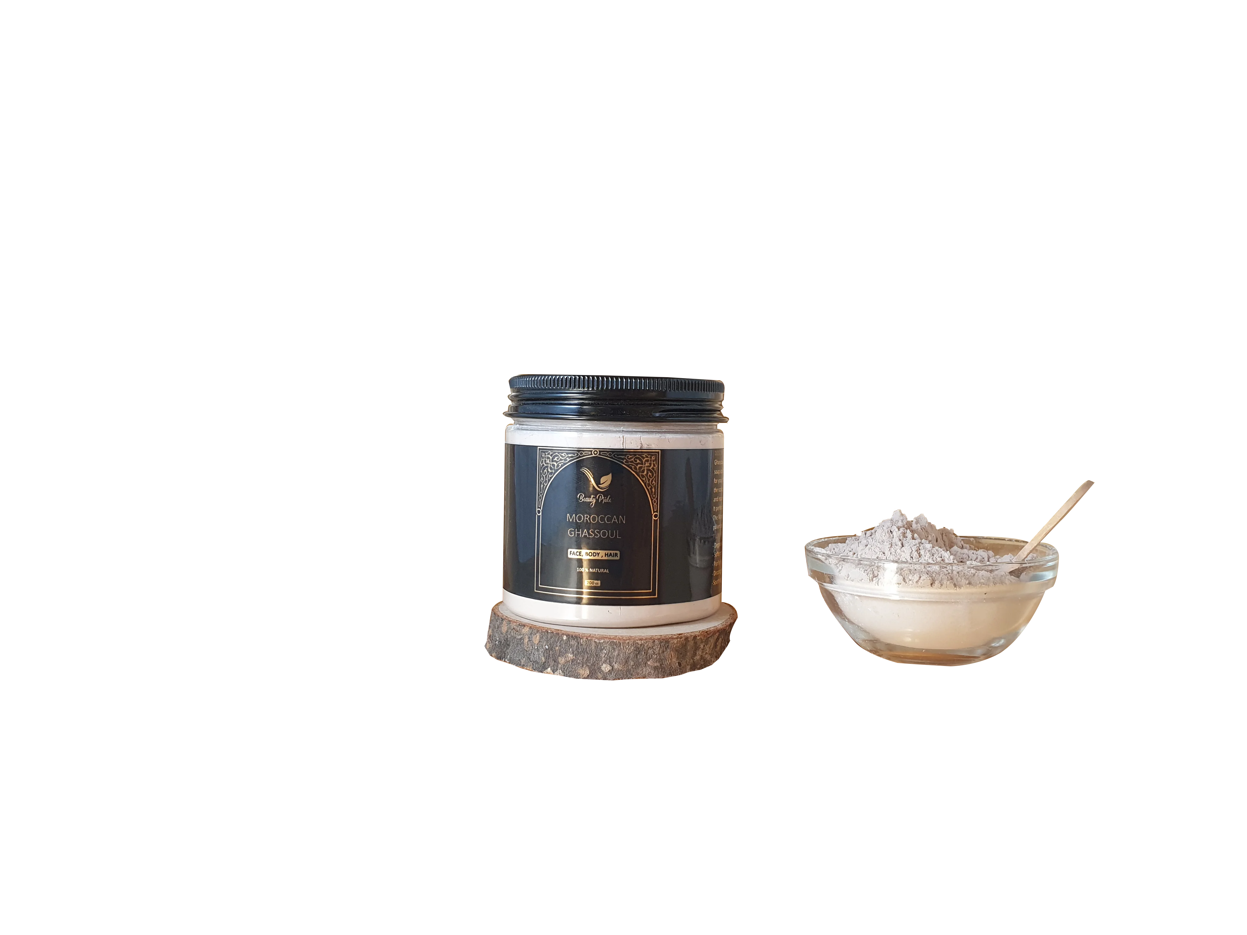 Moroccan Ghassoul Lava Clay _purified _face Body & Hair mask_ bulk