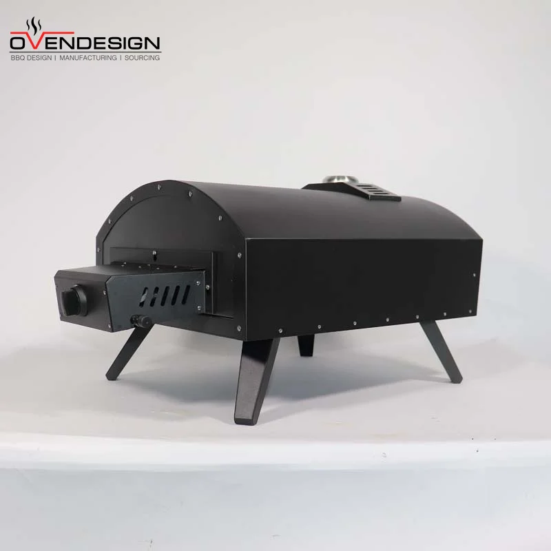 Cheap Price No Door No Chimney Spraying Type 16 Inch Propane Pizza Oven Price Gas Outdoor Pizza Oven With Built-in Thermometer