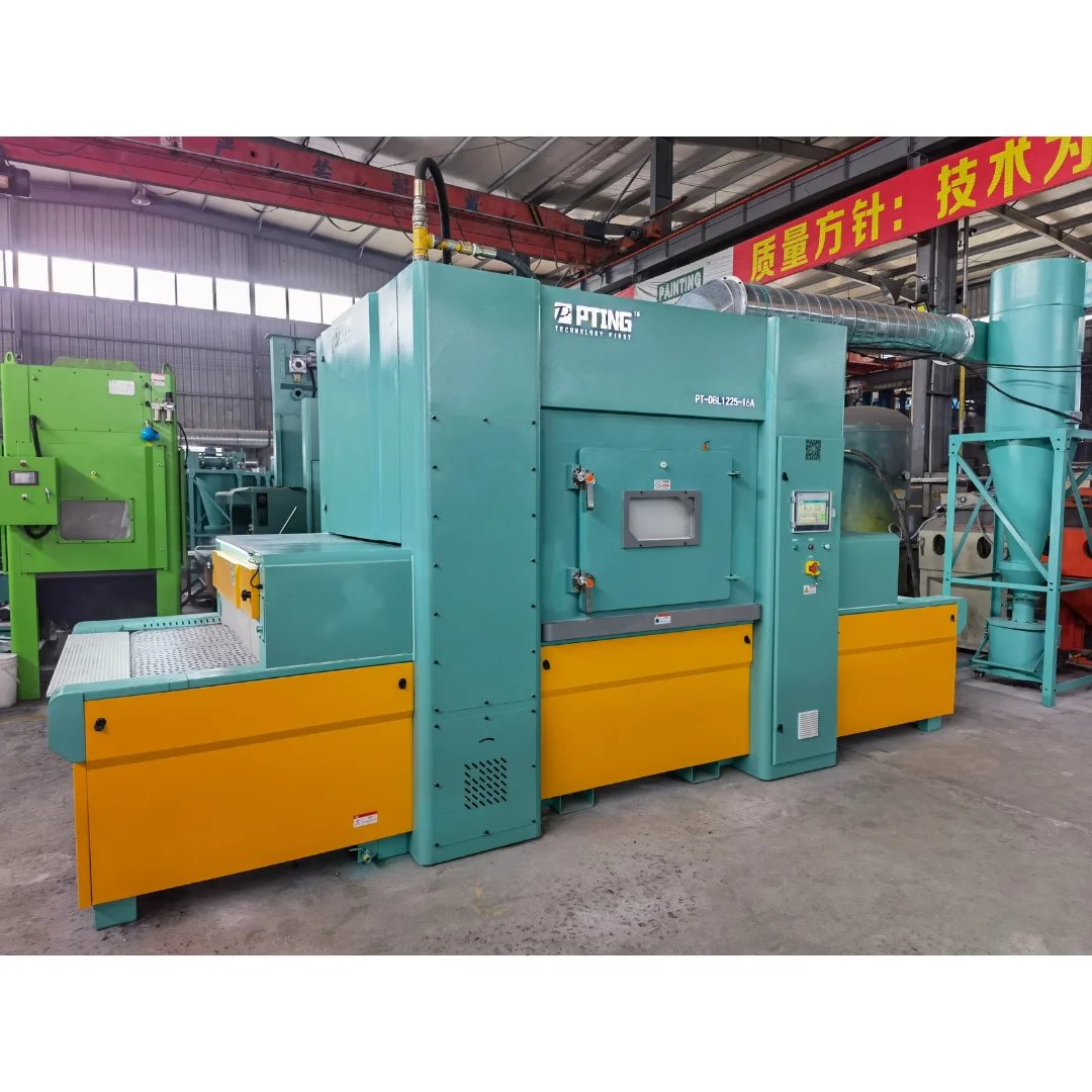 Optional Fixed Swing Spray Gun Metal/Coil Abrasive Blasting Intelligent Industrial SandBlasting System Equipment From PTING