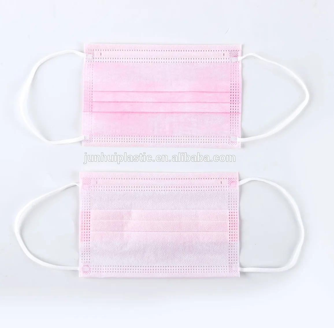 Hot Selling Cute cartoon printing pink color 3 layers Disposable non-woven kids medical face mask