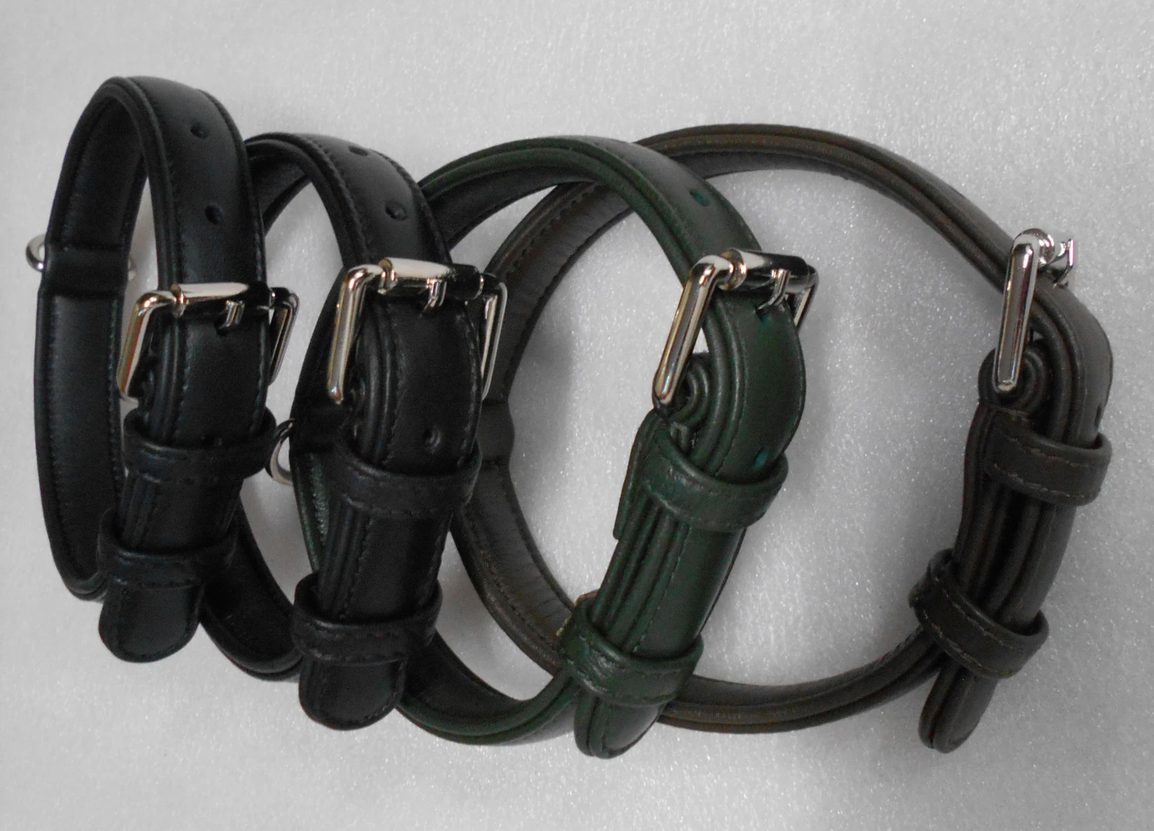 Designer Genuine Real Luxury Plain Sheep Napa Leather Collar for dogs soft padded for dogs bulk handmade Best Quality for dogs