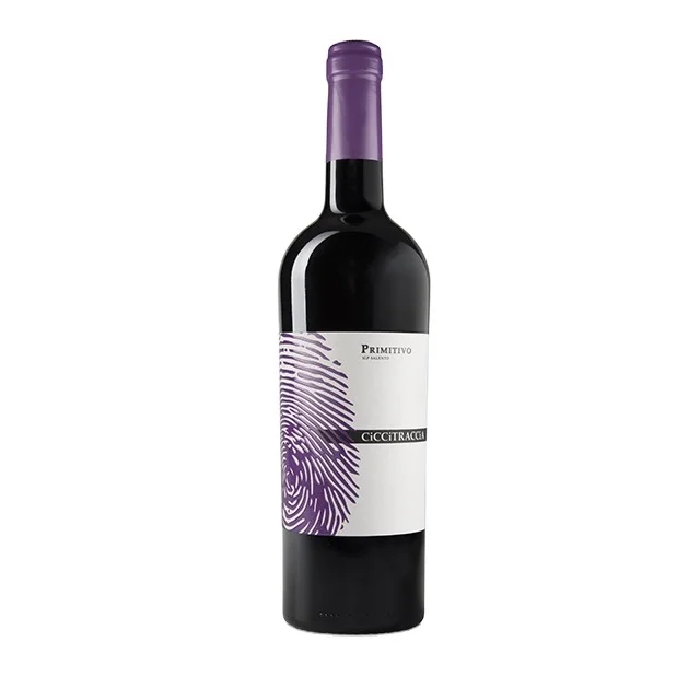 Оригинальный вкус лилия красное вино 2018 Primitivo Salento IGP cl.75