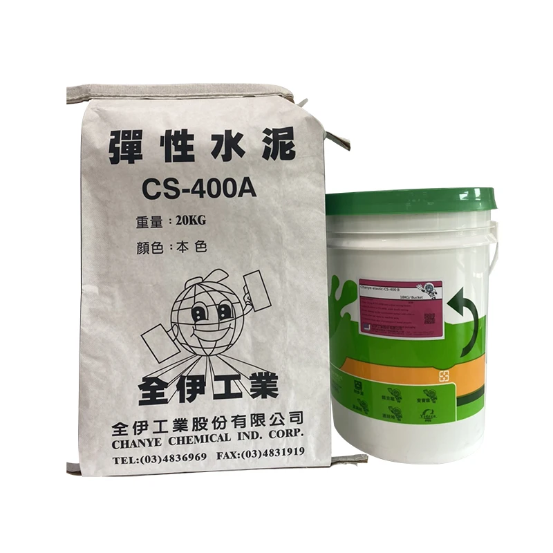 Chanye high polymer modified elastic cement waterproof coating for concrete roof
