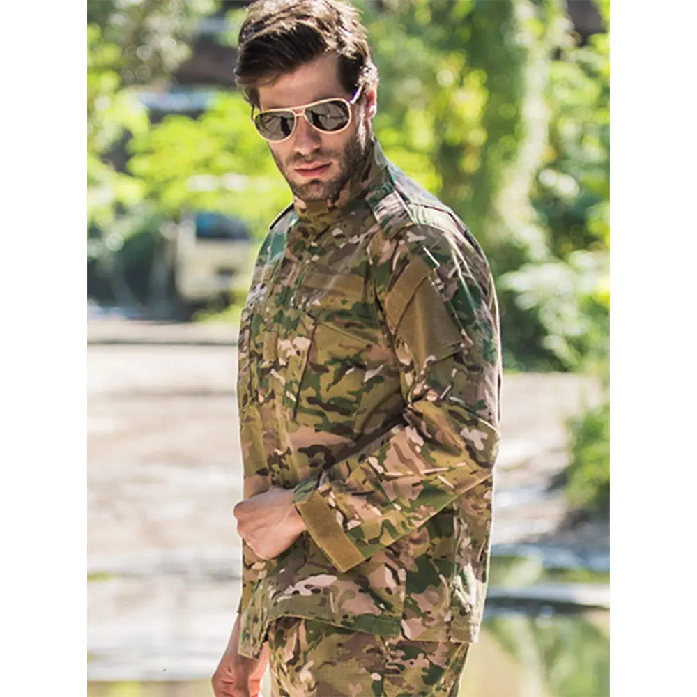 Army Military Uniform tactical fabric khaki military clothing camouflage army officer uniforms men women for sale