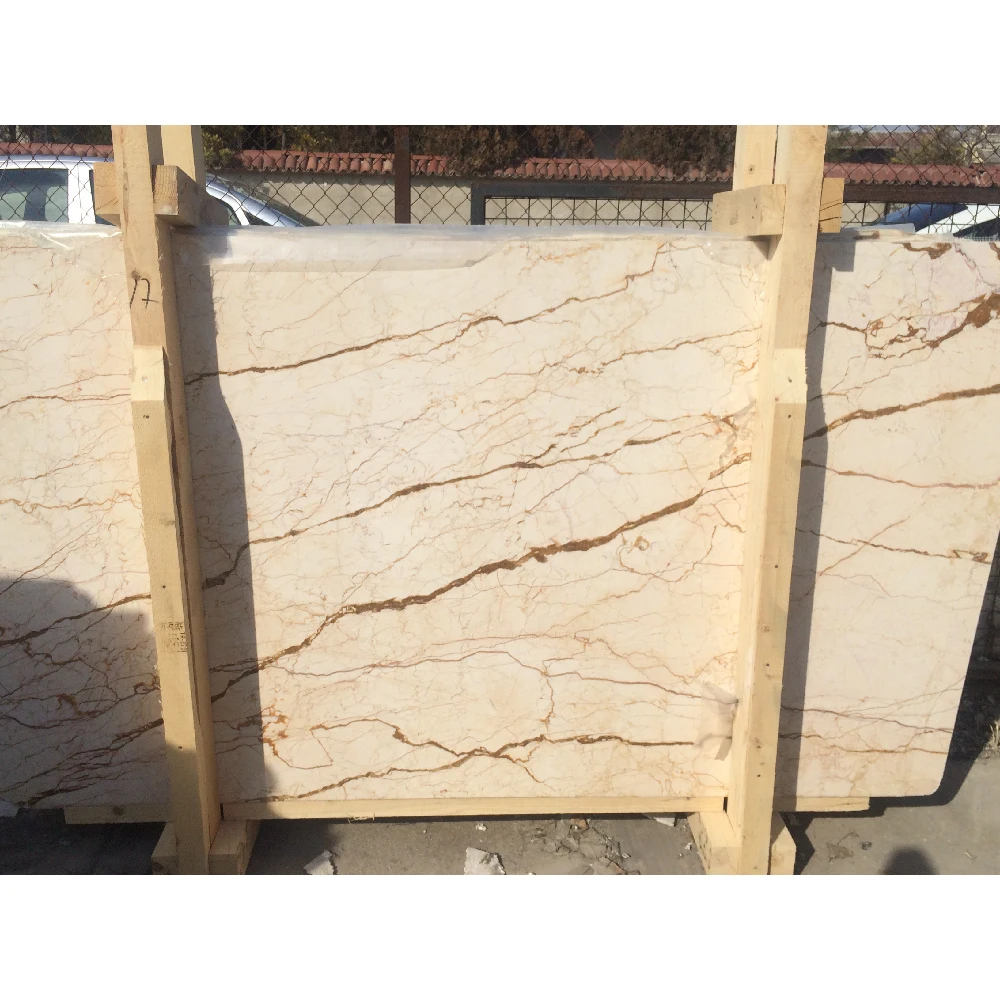 2023 Sofita Beige Marble Slab Floor and Wall Outdoor and Indoor Construction Projects Premium Stone Made in Turkey CEM-SLB-30
