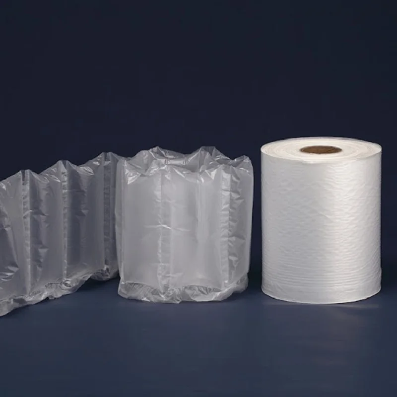 Wholesale Eco-friendly Inflatable Bubble Film Wrap Roll Custom Shockproof Plastic Air Cushion for Protection Packaging