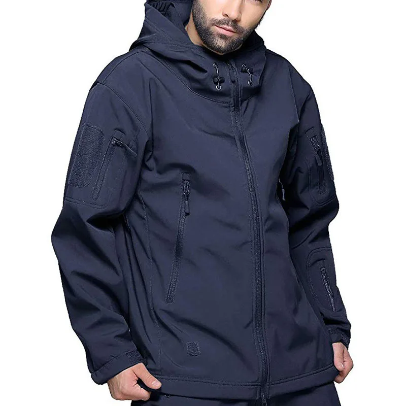 Мужская тактическая камуфляжная водонепроницаемая куртка Softshell для рыбалки, походная Боевая куртка на заказ