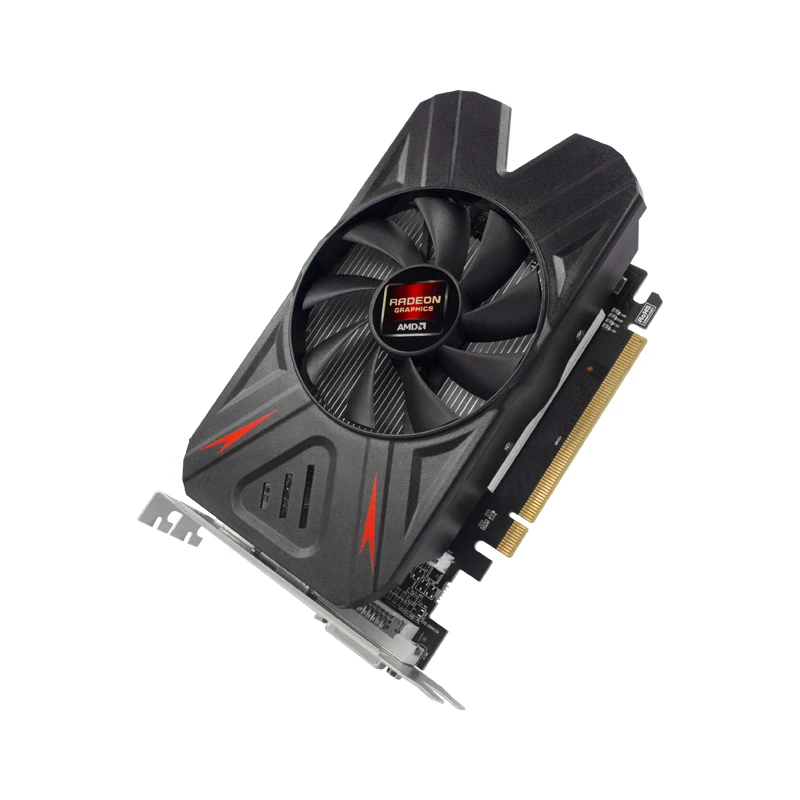 Видеокарта AMD Radeon RX 550 2G 4G GDDR5 видеокарта графический процессор GPU RX550 карты 2 ГБ 4