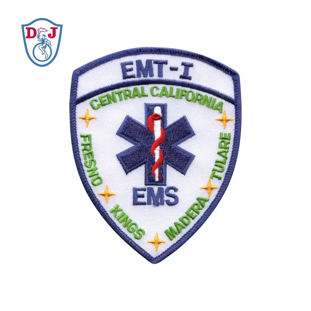 Embroidery Badge Custom Emblem crest Embroidered Patches Garment Accessory