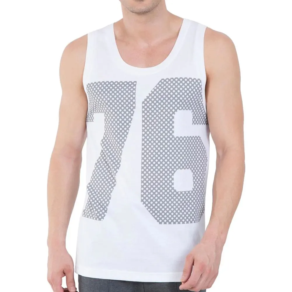 
Wholesale customize New sports fitness gym tank tops custom made vests singlets men Customize printed Color high quality 