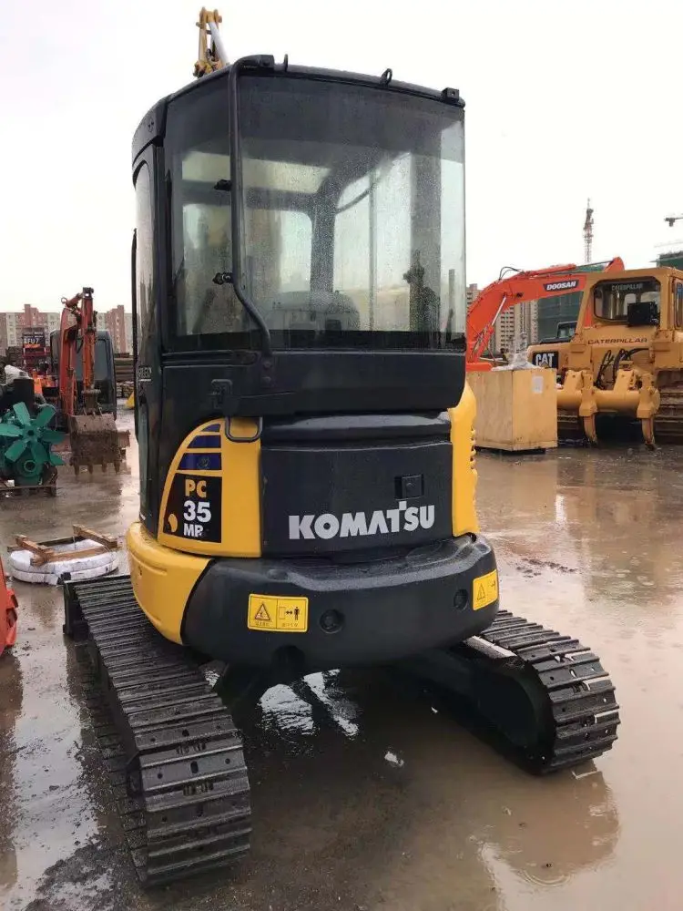 3.5 ton 3ton  mini excavator komatsu pc35/ komatsu pc35 mr 2 mini Crawler Excavator on Sale