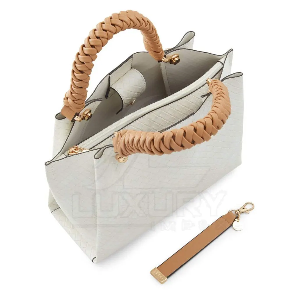 White Color Real Cow Leather Ladies Totes Bag Best Top Selling Women Lather Tote Bags