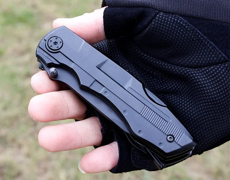 Aluminium handle multi-function folding pliers multi tool pocket knife plier