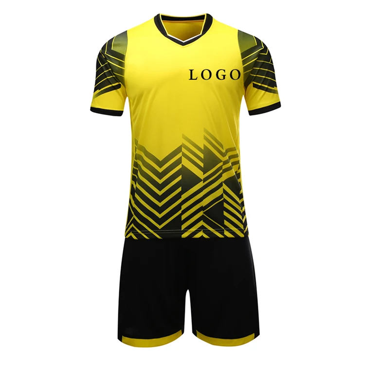 OEM service plus size Hot Sale Club Jersey Sublimation Wear Practice Shirts Custom cheap wholesale soccer uniforms sets