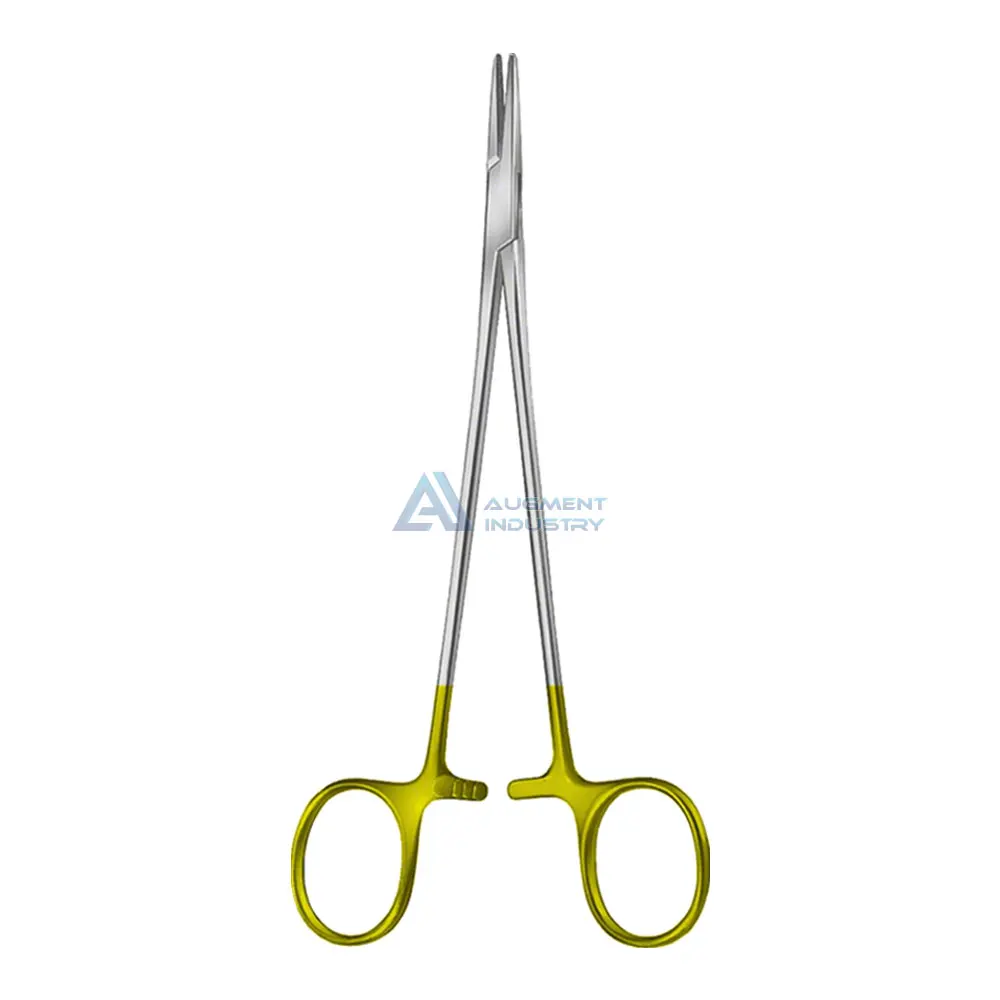 Прямой держатель иглы HALSEY TC 150 мм (6 дюймов) | Держатель Halsey прямые зубчатые челюсти 6 0 Вставки из карбида вольфрама