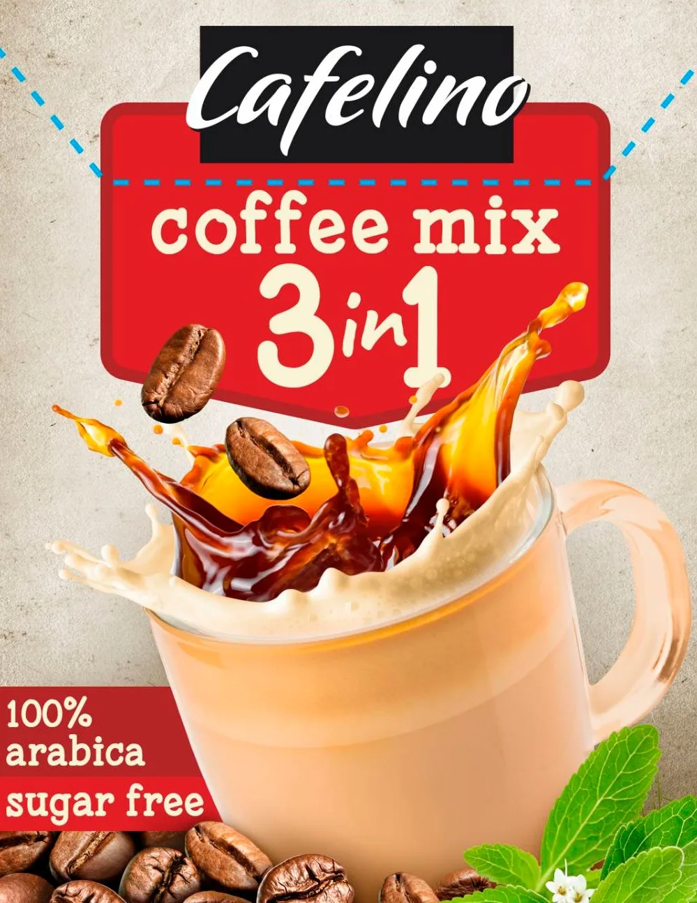 Instant Healthy 3in1 Coffe Ice Tea Sugar Free Diet Products High Quality