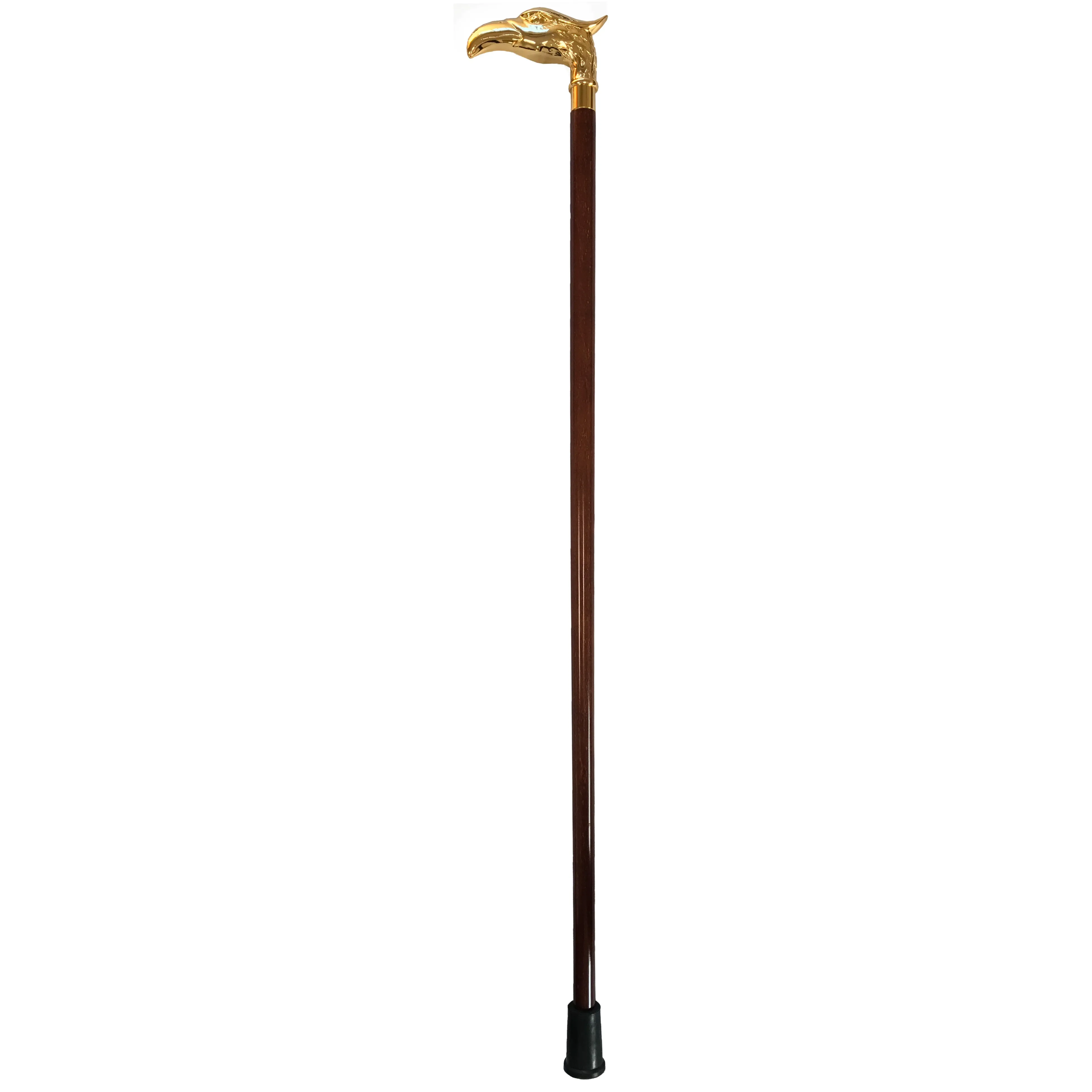 Elegant gold carved handle walking cane for elderly