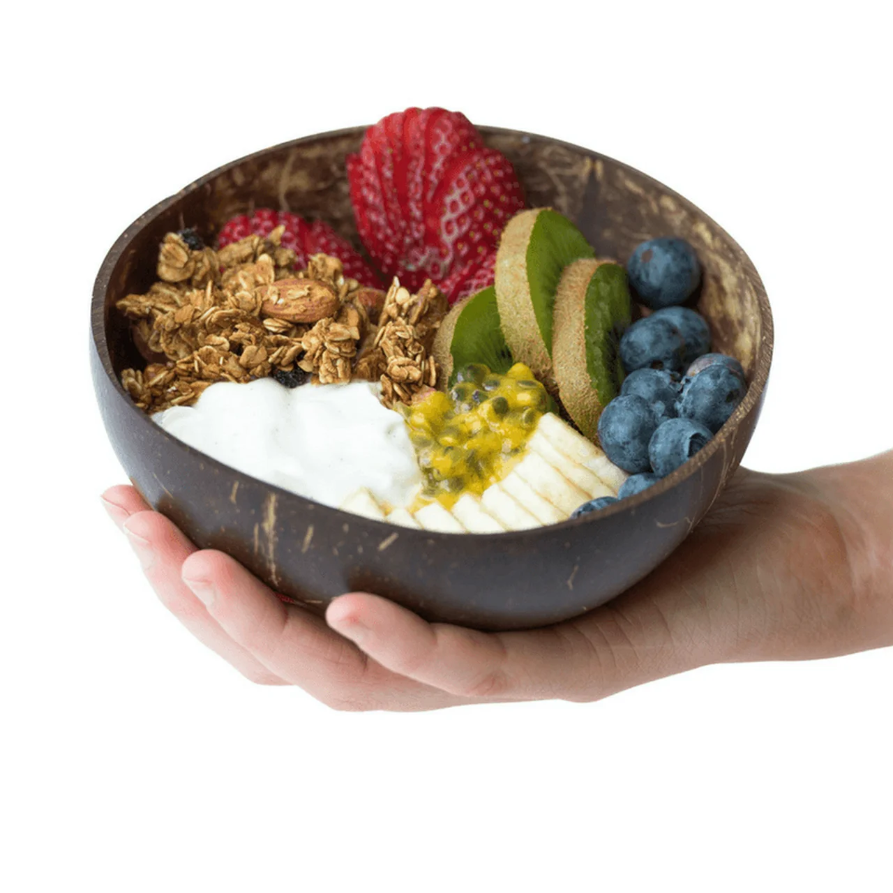 Natural Coconut Bowl Coconut Shell Bowl Small Handmade Bowl from Natural Coconuts Made in Vietnam