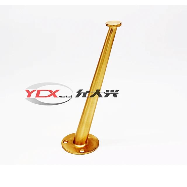 Hot sale golden plated chrome sofa legs stainless steel sofa legs metal furniture