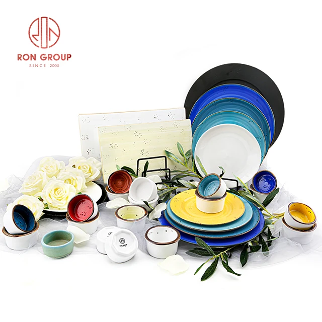 factory price direct sale japanese style restaurant use ceramic plate small porcelain bowls soy sauce dish