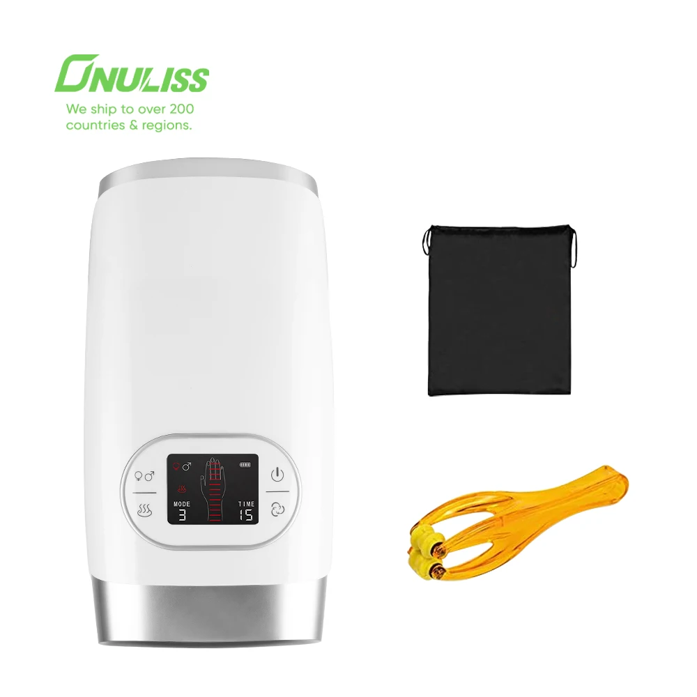 2022 Finger Hand Massager Cordless Hand Massage Vibrator Electric Hand Massager with Compression