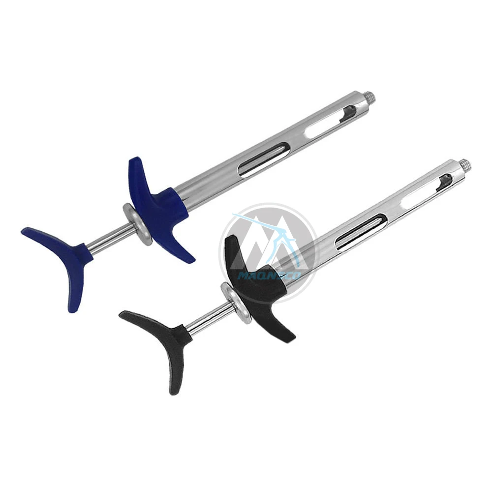 Dental Syringe Self Aspirating Stainless Steel Instrument Red