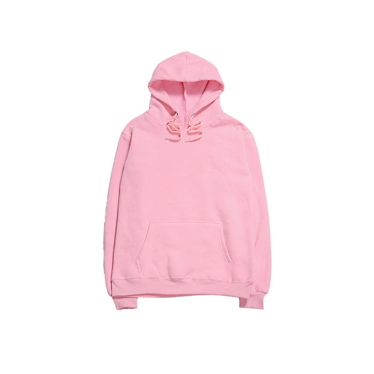 Professional Customized Bulk Sublimated Unisex Polyester Pullover Blank Hoodies