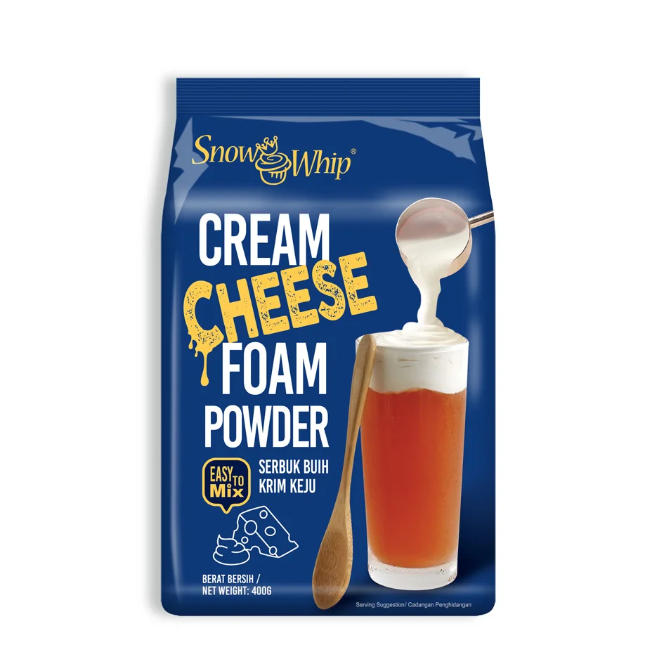 Food Ingredients Cream Cheese Foam Topping Powder [400g/bag]