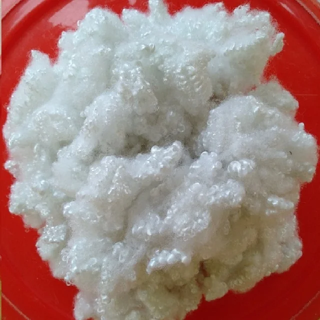100% Polyester Staple Fiber 7D HCS A Grade Vikohasan Manufacturer and synthetic fiber and GRS recycled polyester fibre