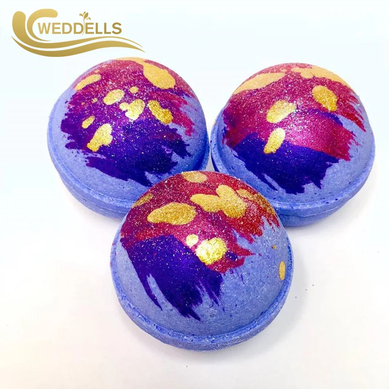 Weddells Colourful Natural Ingredients Handmade Bath Bombs wholesale