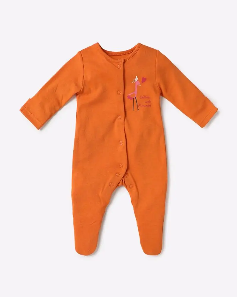  Printed Cotton Sleepsuits