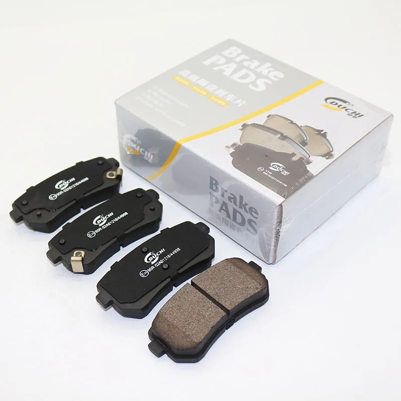 professional car brake pad price high-end brake disc pad produced by no dust ceramic brake pad manufacturers